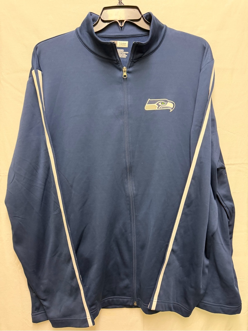 Seattle Seahawks Navy Full-Zip Men's Jacket
